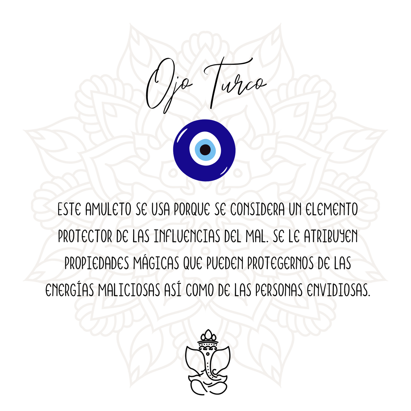 Pulsera Ojo Turco
