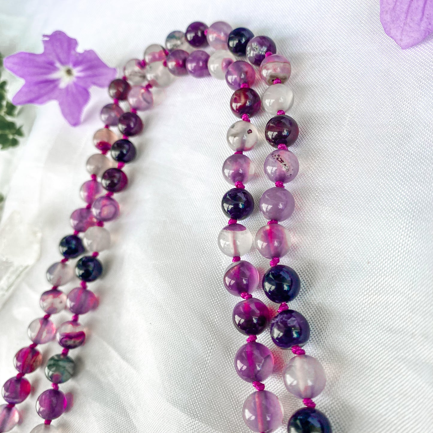 Japamala Ágata Morada