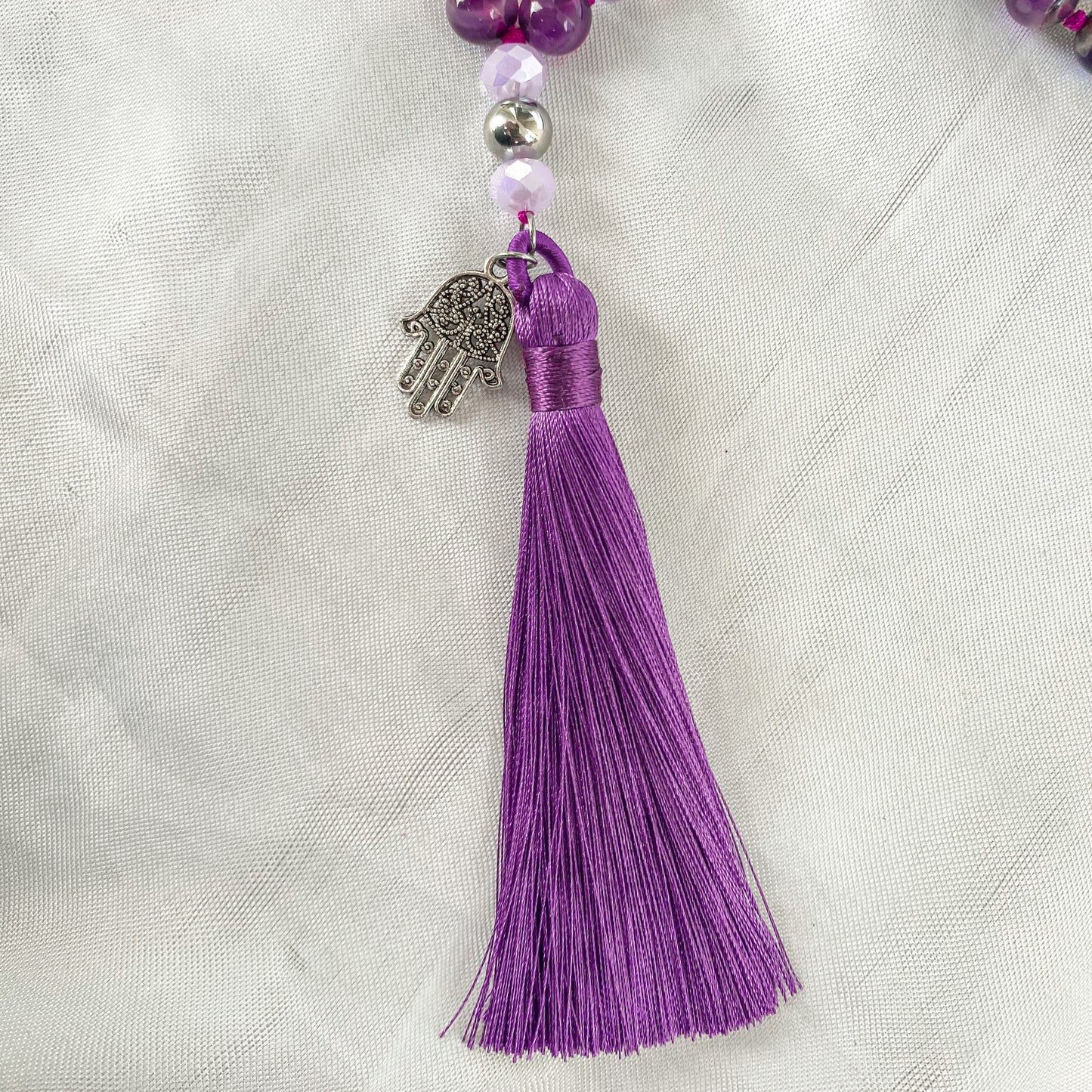 Japamala Ágata Morada