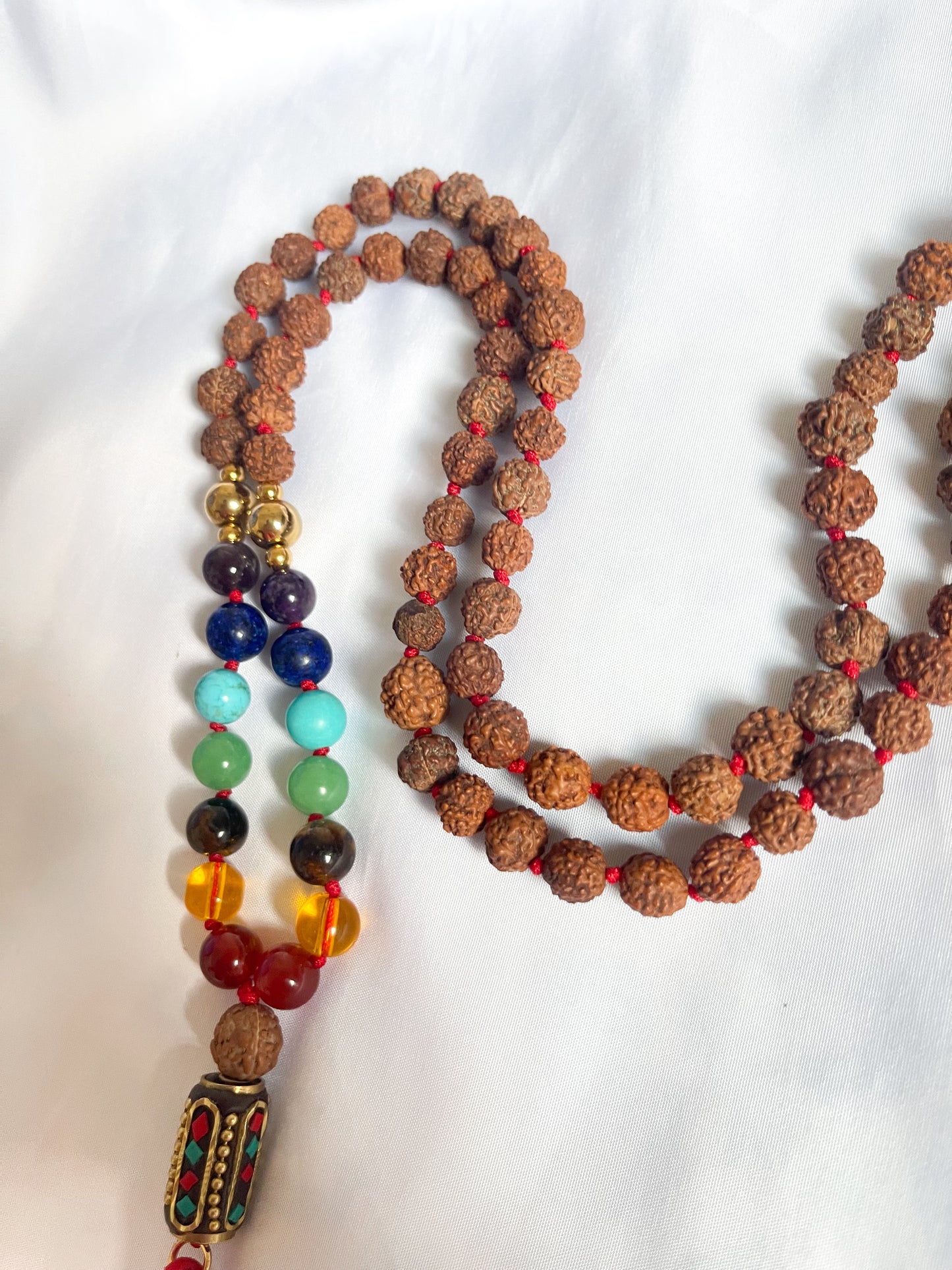 Japamala Rudraksha 7 chakras