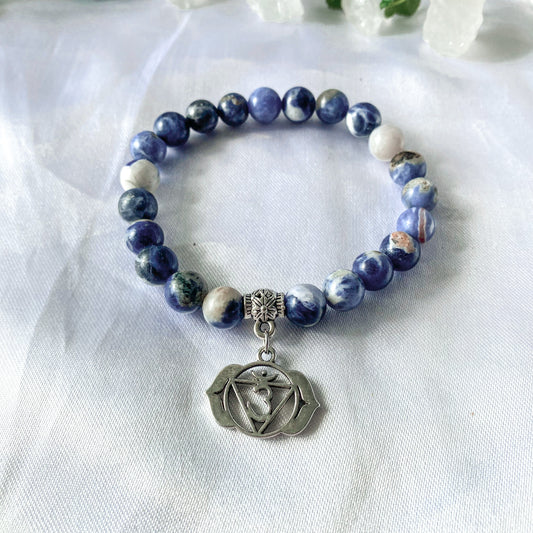 Bracelet 6 Chakra Tercer Ojo