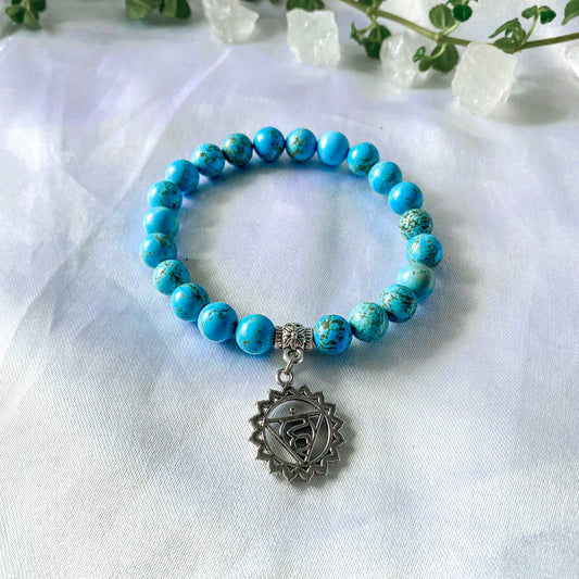 Bracelet 5 Chakra Garganta