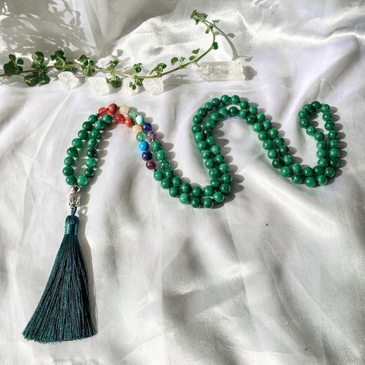Japamala Jade 7 chakras